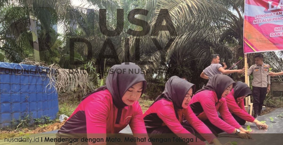 Polsek Bathin II Babeko Gelar Launching P2L, Kapolres: Program Konkret untuk Ketahanan Pangan