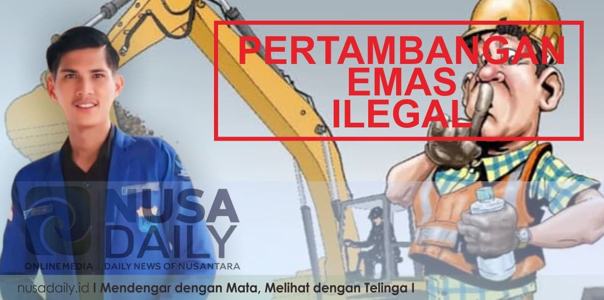 Ihwal Penangan Pertambangan Emas Ilegal, tersoroti Aktivis PC PMII Bungo