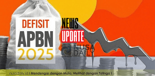 APBN 2025 Defisit Rp321,6 Triliun, Belanja Lebih Tinggi dari Pendapatan