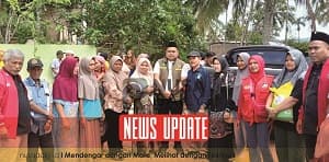 DPC PDI Perjuangan Bungo Salurkan Bantuan ke Korban Bencana Sumatera Barat