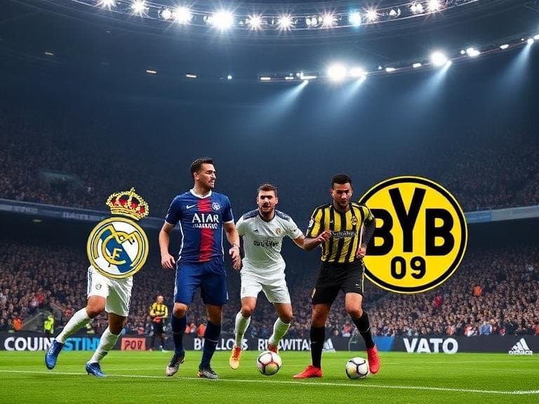 Real Madrid, PSG, Dortmund Buka Kemenangan di Babak Play-off UCL 2025/26