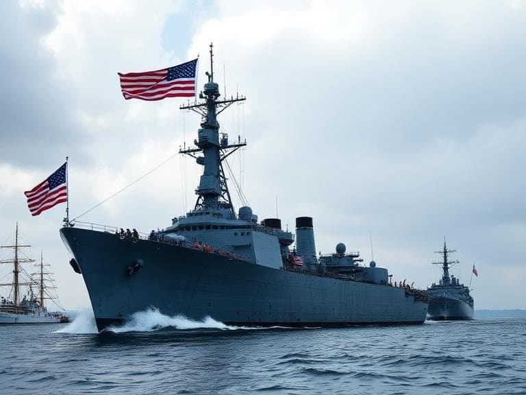 Sepuluh Kapal Perang AS Mengelilingi Iran: Apa Artinya bagi Konflik Timur Tengah?