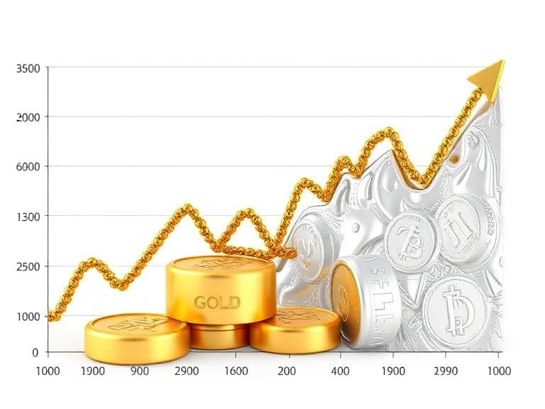 Emas dan Perak Meroket, Harga Mencapai Rekor Tertinggi di Tengah Ketegangan Timur Tengah