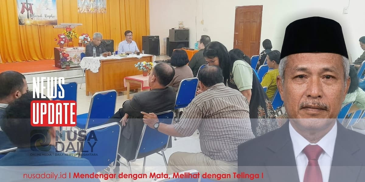 Puluhan Pimpinan Gereja Hadiri Pertemuan Pembimas Kristen, Bahas Guru PAK hingga Lahan Pemakaman, Rindang Siahaan: Jika Tak Terwujud, Pemerintah Bungo yang Malu