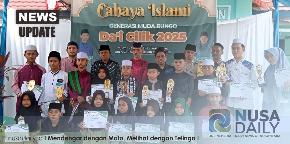 LIPPAN Bungo Sukses Gelar Da’i Cilik 2025, Antusiasme Tinggi namun Minim Dukungan Pemerintah