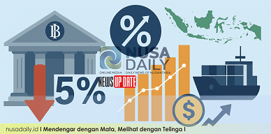 Suku Bunga BI Turun ke 5%, Inflasi Stabil dan Ekspor Jadi Penopang Pertumbuhan