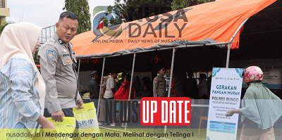 Polres Bungo Luncurkan Gerakan Pangan Murah, Salurkan 14 Ton Beras ke Delapan Titik