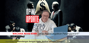 "WACANA REVISI RTRW: Jalan Pintas Legalkan Pelanggaran?”