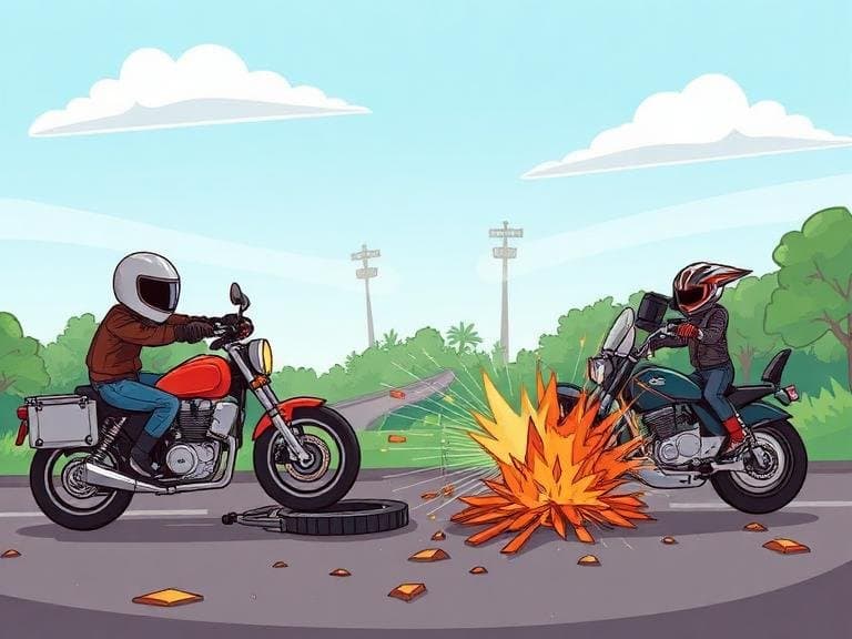 Karambol di Garis Lintasan: Dari Meja Biliar Premium hingga Kecelakaan Tiga Motor di Sumobito