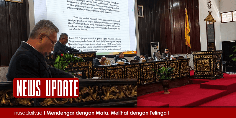 Apresiasi WTP, Fraksi PDI Perjuangan Dorong APBD Kabupaten Bungo Lebih Efektif, Transparan, dan Berdampak