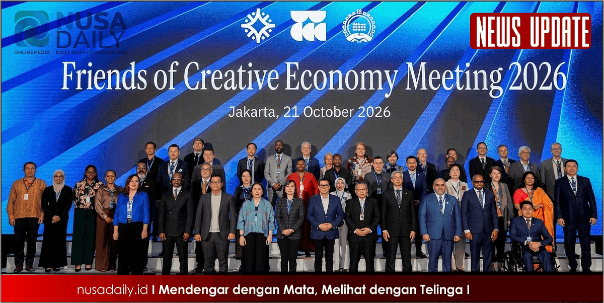 Indonesia Buka WCCE 2026: Dorong Ekosistem Ekonomi Kreatif Global yang Inklusif dan Berkelanjutan