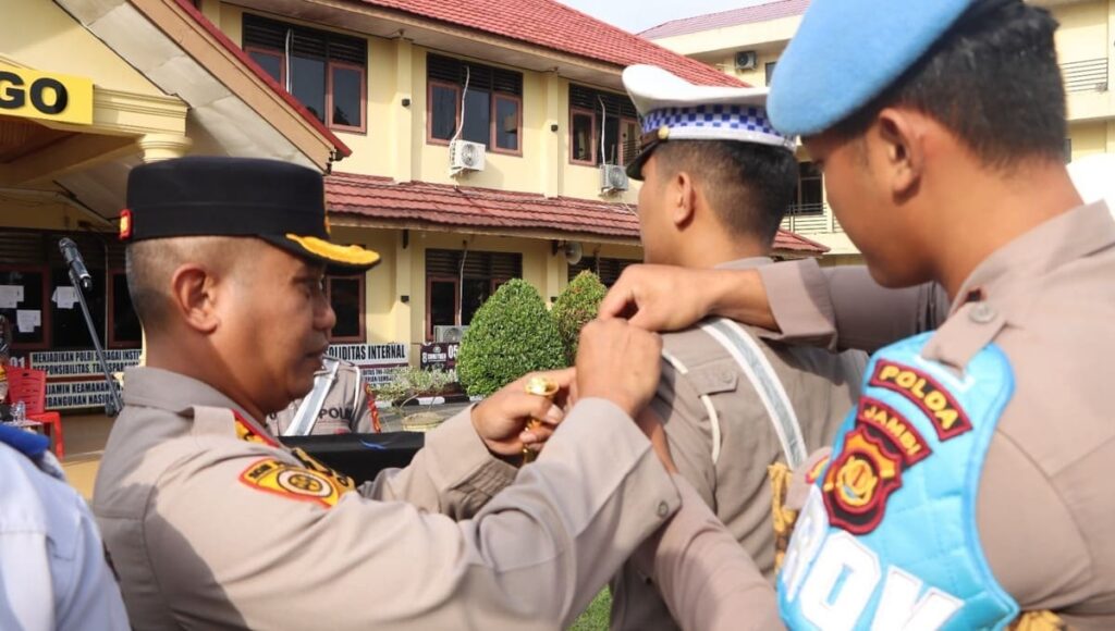 Kapolres Bungo Pimpin Apel Operasi Keselamatan Siginjai 2025