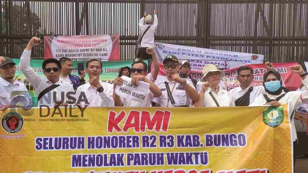 Aliansi Honorer R2 dan R3 Kabupaten Bungo