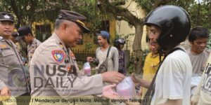 Polres Bungo Berbagi Takjil, Meriahkan Bulan Suci Ramadan 1446 H