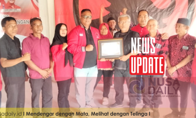 Foto Berita Utama PDI Perjuangan Bungo mendapatkan Piagam Penghargaan dari Bupati Agam