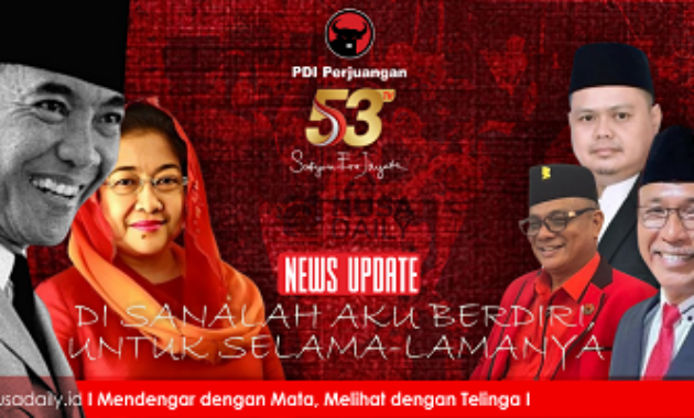 Foto utama berita HUT PDI Perjuangan dari DPC PDI Kabupaten Bungo